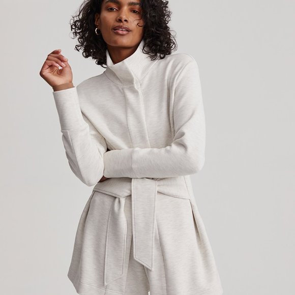 NWT Varley Anset Jacket - Ivory Marl  - NEVER WORN! BOUTIQUE SALE - Picture 8 of 12
